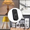 2 PCS Inline Light Switch, Lamp Switch Replacement, For Desk Lamp/Light/Bulb/Small Appliance (Black)
