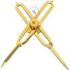Brass Proportional Scale Divider Drawing Tool Professional 6” Long Full Brass as