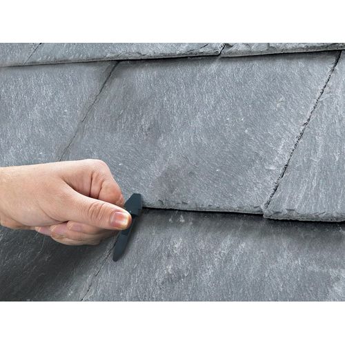 SlateStraps (5 Pack) Slate Roof Repair Clips - Pack of 5 Tingles Roofing Straps. Stronger Than Copper Straps