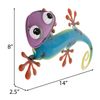 Hobby Lobby Metal Gecko Wall Art, Bouncing Head Design, Spring (Purple)