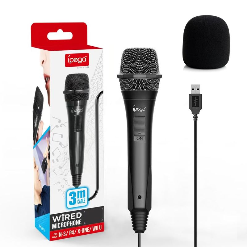 Switch Microphone Switch Microphone with Microphone Cover and Cord 3.9 ...