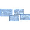 Helix Letter and Number Stencils (4 Pack)