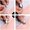 TRIXES White Corner Bed Sheet Clips x2 - Suspender Style Strap Fasteners - Adjustable Elastic Strap & Metal Clip