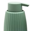 Mainstays Rubberized Plastic Ribbed Soap Pump, Green