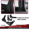 Mud Flaps Splash Guard for Tesla Model Y All Weather Winter Sediment Protection