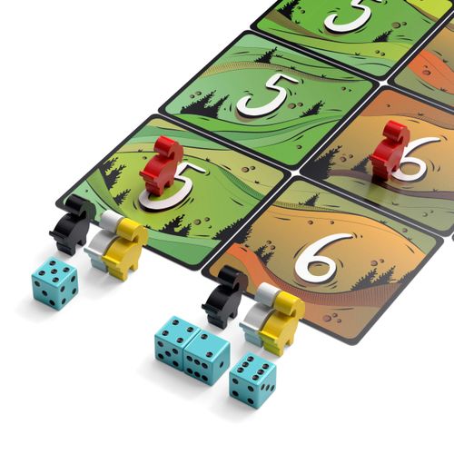 Mountain Goats - Board Game - 2 to 4 Players - 20 Minute Play Time