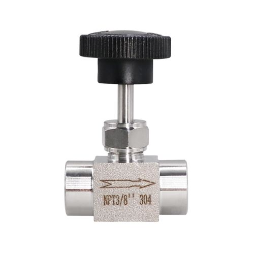 Napredak needle valve NPT 3/8 female thread straight needle valves stainless steel 304 flow control valve for water/gas/oil, 1pc