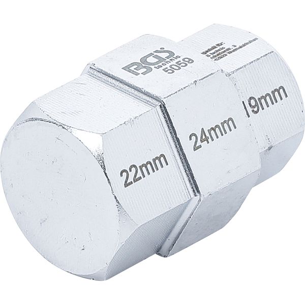 BGS 5059 | Motorcycle Special Socket | 19 - 22 - 24 mm