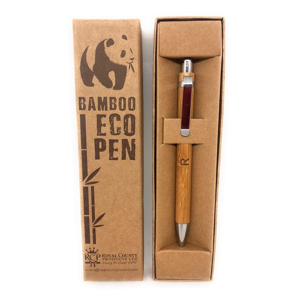 Royal County Personalised Bamboo Pens - Eco Friendly - R