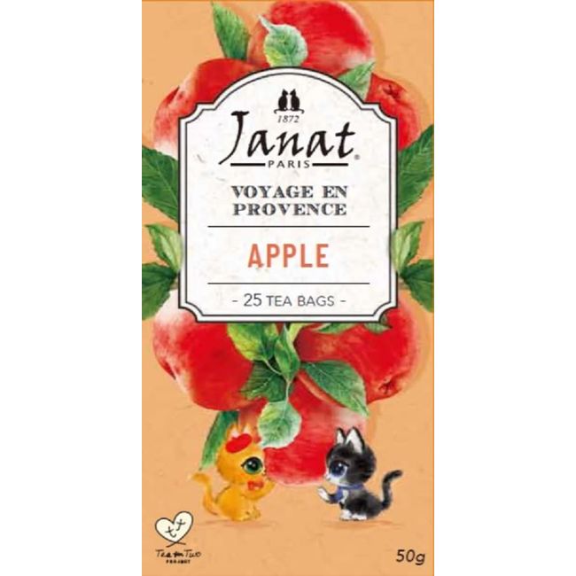 Yogiti - Jeanuts Provence Series Apple 25 Bags x 2 Organic Lemon Ginger