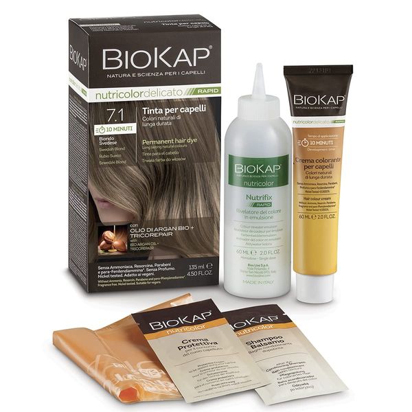 Biokap 7.1 Nutricolor Delicato Rapid Saç Boyası 135 ml