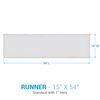 Park Designs Mineral Stripe Chindi Table Runner 13" x 54"
