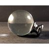 Lamp Finial-Large Crystal ORB Polished Chrome Base