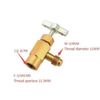 Self-Sealing A/C Can Tap Tapper Adapter Dispensing Valve Refrigerantion Tool Kit