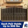 7" Heavy Duty Weldable Barrel Gate Hinges | 4 Pieces