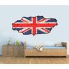 LightningSigns England Union Jack Graffiti Brick Wall Sticker (Small)