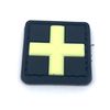 Small Medic Cross Glow in the Dark PVC Airsoft Paintball Morale Patch