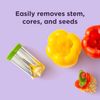Chef'n 102-439-225 QuickCore Pepper Corer