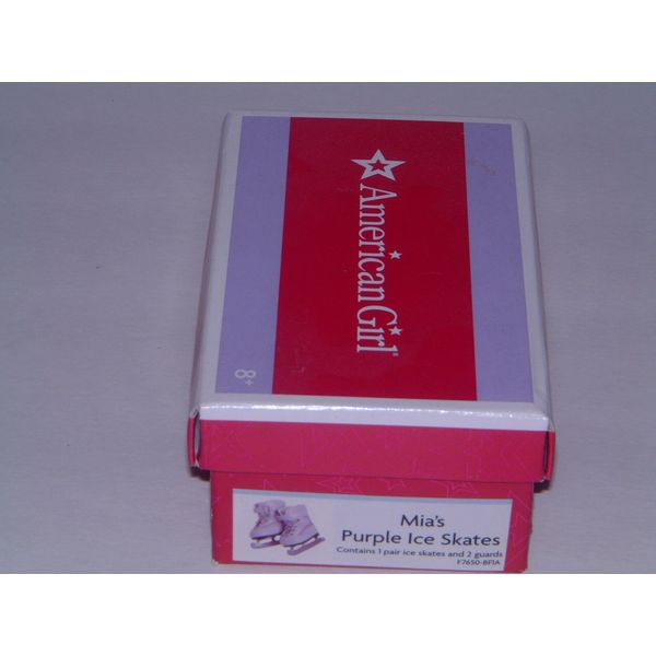American Girl Mia's Purple Ice Skates