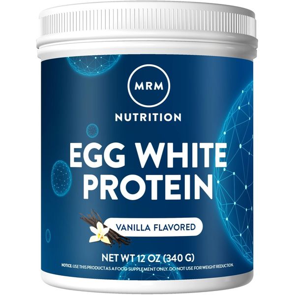 MRM Nutrition Egg White Protein | Vanilla Flavored | 23g Fat-Free Protein | w...