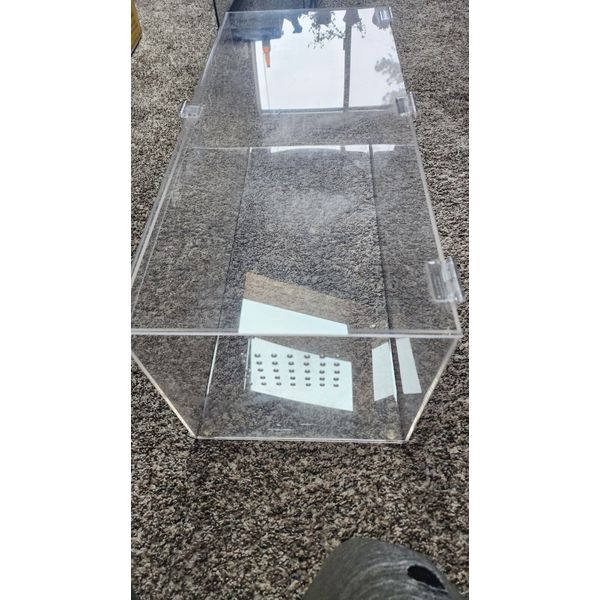 Acrylic Reptile Terrarium Climbing Pet tank Custom Size For Sale