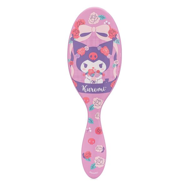 Wet Brush Hello Kitty and Friends Original Detangler Hair Brush, Kuromi - Ultra-Soft IntelliFlex Bristles - Detangling Brush For All Hair Types (Wet Dry & Damaged Hair) - Women & Men