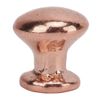 SPYMINNPOO 8Pcs 1:12 Scale Miniature Round Head Knobs, Metal Dollhouse Door Handle Knobs Furniture Knobs Accessories ( Bronze)