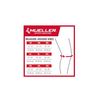 MUELLER Breathable Open Patella Knee Sleeve, X-Large, Black