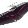 Hide and Sleek Mens Leather Security Chain Wallet, Notes, 8 Card Slots (Black)