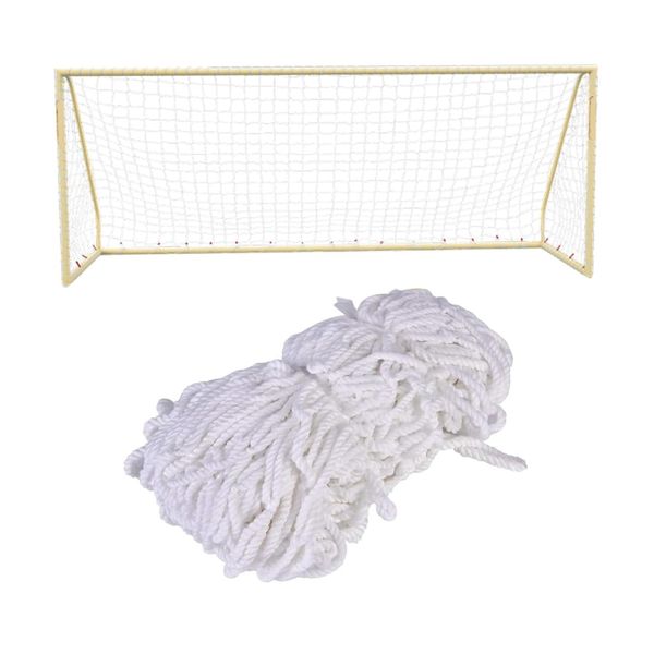 DEWIN Football Goal Replacement Net, Football Netting Full Size Football Soccer Net Sports Replacement Soccer Goal Post Net (6 x 4 ft)