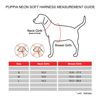 Puppia Neon Dog Harness, Small, Green