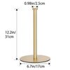 OBODING Gold Kitchen Paper Towel Holder - Countertop Stand for Standard and Large Rolls