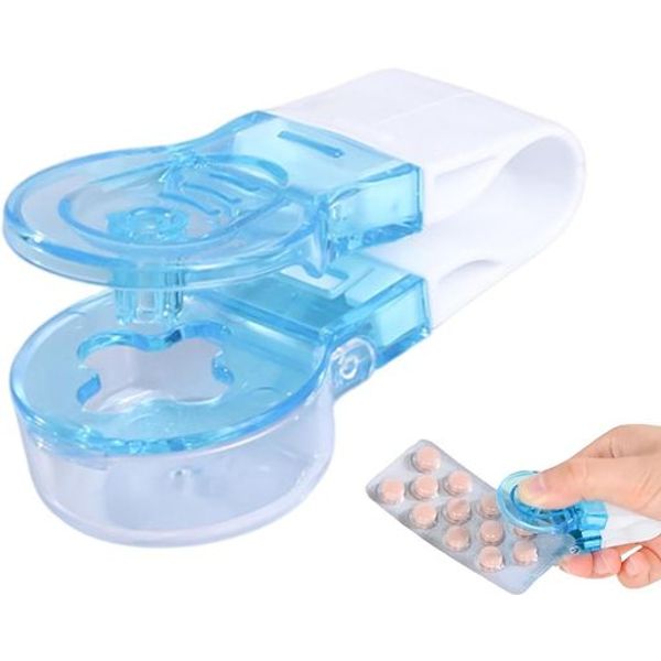 Medicine remover, medicine snap, pill remover, medicine cutter, medicine punch, pill removal punch, pill cutter, pill case, drawer, just push to remove, remove pills, remover, easy to use, medicines up to 2cm, moisture-proof, medicine case, pill case, sto