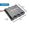 Apex RC Products 4.8v 2000Mah NiMh Flat Receiver Battery #7300