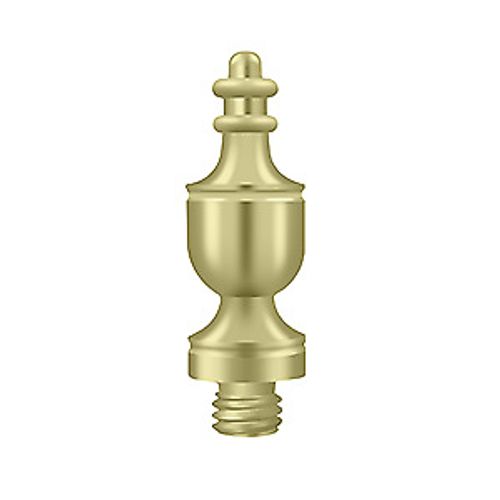 Deltana DSUT3-UNL 1-3/8" Height Urn Tip Decorative Finials For Hinges Unlaquered
