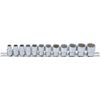 BGS 9105 | Socket Set, 12-point | 10 mm (3/8") Drive | 8 - 19 mm | 12 pcs.