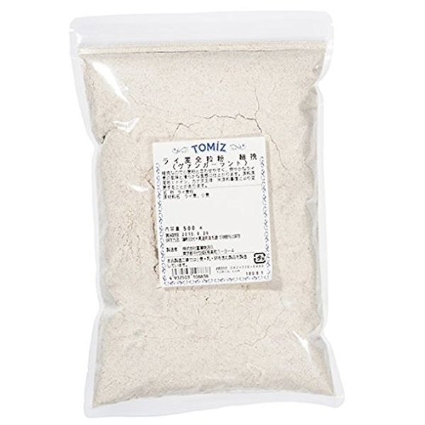 Rye Whole Grain Grind (Torigoe Flour) / 17.6 oz (500 g) Tomisawa Shoten Other Rye Flour