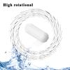 4 Pcs 20mm(0.78inch) Magnetic Stir Bar,PTFE,White