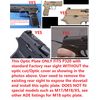 Ade Advanced Optics Mini Red Dot Sight Mount Base for Sig Sauer Standard P320 Handgun