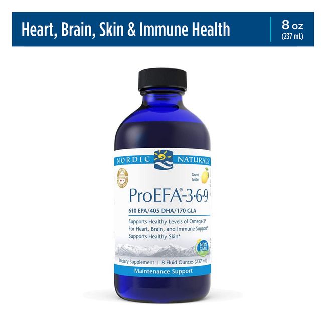 Nordic Naturals ProEFA-3.6.9 - Supports Healthy Skin, Joints & Cognition, 8 Oz.