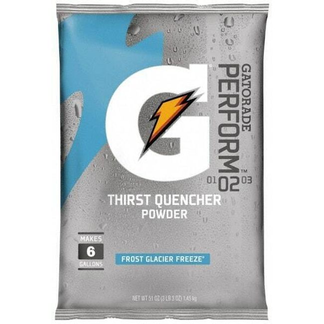 Gatorade Glacier Freeze Instant Powder Activity Drink Mix, 51 oz Yields 6 Gal