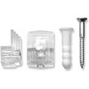 1/8" Plastic Mirror Holder - 4 Per Card