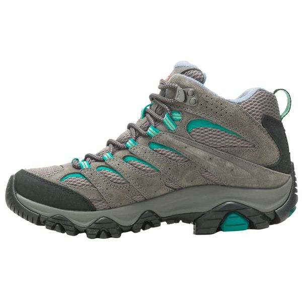 Merrell Women's J035850 Moab 3 MID WP Waterproof Hiking Shoe, Granite/Marine, 8.5 M