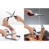 Takenoki G-2035 Stainless Steel Pull-Out Kitchen Scissors