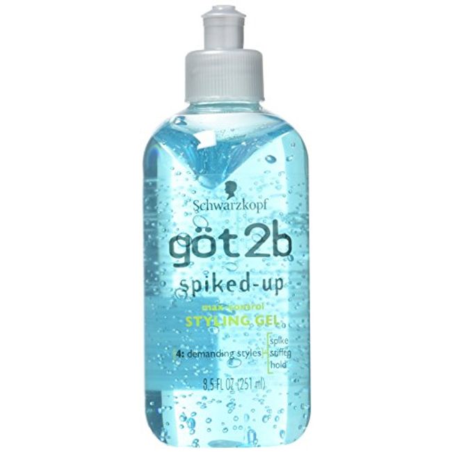 Got2b Spiked-Up Max Control Styling Gel - 8.5 oz bottle