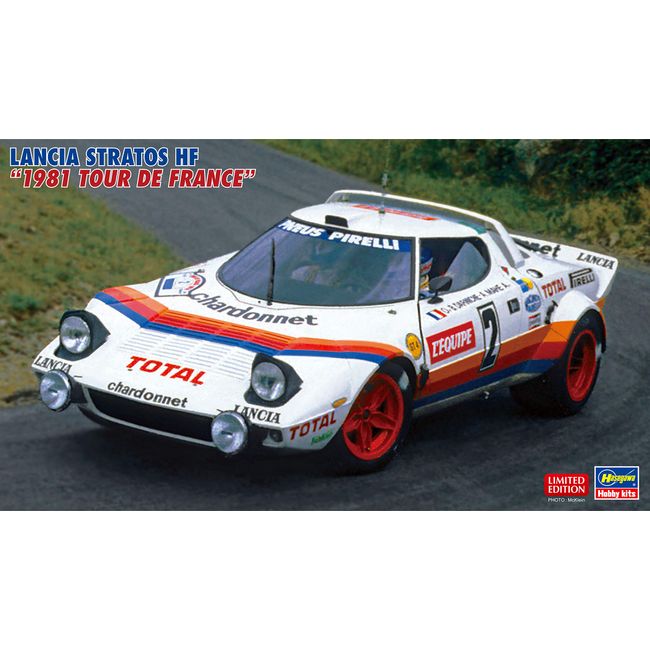 Hasegawa 1/24 Lancia Stratos HF 1981 Tour de France Plastic Model 20499