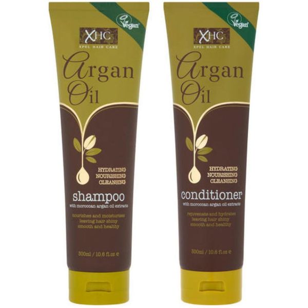 SAESR Hair Care 2-Pack Argan Oil Shampoo and Conditioner. Shampoo and Conditioner. Clinically Tested Shampoo and Conditioner Sets (Shampoo 300ml & Conditioner 300ml).