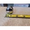 RKI CK-3217 Solid Brass Cabinet Knob SmallRound w/ Back Plate Polished Chrome