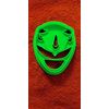 3D Printed Cookie Cutter Inspired by Mighty Morphin Power Rangers Blue Ranger