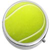 Tennis Ball Medicine Vitamin Compact Pill Box